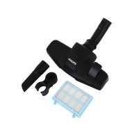 купить Пылесос контейнерный Philips PowerPro Compact, Red, FC9351/01, (3 насадки, 1.5л, 1900 Вт) в Алматы фото 3