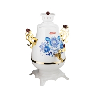 купить Самовар Centek CT-0092 A (белый/рисунок/золото) в Алматы фото 2