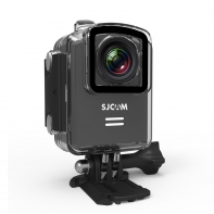 купить Экшн-камера, SJCAM, M20, 4K/24fps, 2K/30fps, 16 МП 166°,  Wifi 10 м, Gyro Snti-shake, Slow motion, Bluetooth, Чипсет NTK 96660, 900mAh, 2* сенсорный дисплей, Чёрный в Алматы фото 3