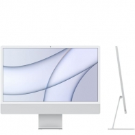 купить Моноблок Apple 24-inch iMac with Retina 4.5K display: Apple M1&nbsp;chip with 8-core CPU and 8-core GPU, 512GB - Silver, Model A2438 в Алматы фото 1