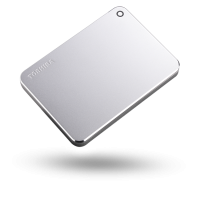 купить Внешний жесткий диск TOSHIBA HDTW210ES3AA Canvio Premium NEW 1ТБ 2,5* USB/USB Type-C, серебристый металлик в Алматы фото 1