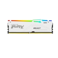 Купить Оперативная память  16GB DDR5 6000MHz Kingston FURY Beast White RGB EXPO CL36 KF560C36BWE2A-16 в Алматы