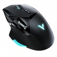 купить Компьютерная мышь, Rapoo, VT900, Игровая, Оптическая, Проводная, 16000 dpi, длина кабеля 1.8м, LED подсветка, Черный в Алматы фото 1