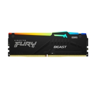 купить Оперативная память  16GB DDR5 5200MHz Kingston FURY Beast Black RGB PC5-41600 CL40 KF552C40BBA-16 в Алматы фото 1