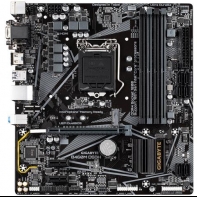 купить Материнская плата GIGABYTE B460M-DS3H, LGA1200, PCI-E, DSUB+HDMI+DVI, 6xSATA, GbLAN, 4DDR4, MATX в Алматы фото 1