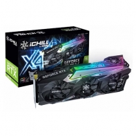купить 8GB RTX3070 GDDR6 320-Bit 1575/1830 MHz, DPx3, HDMI, PCIe4.0 Inno3D iChill X4 LHR (32-785 C30704-08D6X-1710VA35) 4Fan, 300 мм, 3 слота, A-RGB подсветка, 8-pinX2, Потребление 220W -> Блок питания Мин. 650W 80PlusBronze (Брендовый) (520W настоящих) в Алматы фото 1