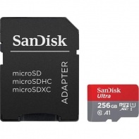 купить SanDisk_Ultra microSDXC_256GB + SD Adapter_120MB/s&nbsp; A1 Class 10 UHS-I в Алматы фото 2