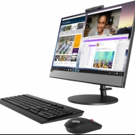 купить моноблок Lenovo V530-22ICB 21.5** FHD(1920x1080)/Intel Core i3-8100T 3.10GHz Quad/4GB/1TB/Intel HD Graphics 630/DVD&plusmn;RW/WiFi/BT4.0/CR/KB+MOUSE(USB)/DOS/1Y/BLACK в Алматы фото 1