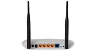 купить Маршрутизатор беспроводной 300M Tp-Link TL-WR841N(RU) <300Mbps Wireless N Router, 4port Switch, Atheros, 2T2R, 2.4GHz, 802.11n/g/b> в Алматы фото 2