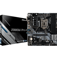 купить ASRock, Z390M PRO4 , LGA1151v2, iZ390, 4xDDR4 2666, 6xSATA3, 2xM2.0, Raid, 1xD-Sub, 1xDVI-D, 1xHDMI, 2xPCI-Ex16, 2xPCI-Ex1, mATX в Алматы фото 1