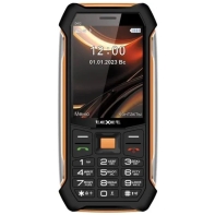 купить Мобильный телефон teXet TM-D412 цвет черный-оранжевый в Алматы фото 1