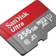 купить SanDisk_Ultra microSDXC_256GB + SD Adapter_120MB/s&nbsp; A1 Class 10 UHS-I в Алматы фото 1