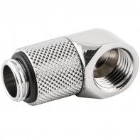купить Фитинг угловой Bykski B-RD90-EXJ15 <90гр. 15ММ, Папа-мама, Silver> в Алматы
