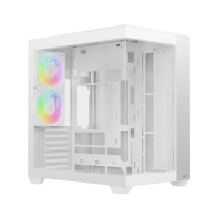Купить Корпус Ocypus Delta C74 WH ARGB ATX/MATX/ITX, USB3.0x2, Type C, Белый, Delta-C74-WHD200XX-GL Алматы