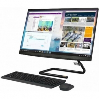 купить моноблок Lenovo IdeaCentre A340-24ICB 23.8** FHD(1920x1080)/Intel Core i3-8100T 3.10GHz Quad/4GB/1TB/RD 530 2GB/DVD-RW/WiFi/BT4.0/CR/KB+MOUSE(USB)/DOS/1Y/BLACK в Алматы фото 2