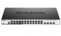 купить Управляемый L2 коммутатор с 24 портами 100/1000Base-X SFP и 4 портами 10GBase-X SFP+ в Алматы фото 2