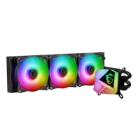 купить Водяное охлаждение для CPU MSI MAG CORELIQUID C360. Socket Intel/AMD, 4pin, Fan 3x120см, ARGB в Алматы фото 3