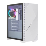 купить Компьютерный корпус Zalman Z3 Iceberg, MidT, 1xUSB2.0,2xUSB3.0, 2x120mm, TG (side panel), without PS в Алматы фото 1