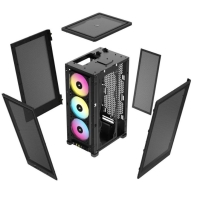 купить Корпус Corsair iCUE 2000D RGB Airflow черный (CC-9011246-WW) в Алматы фото 3