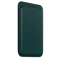 купить Чехол&nbsp;Apple&nbsp;iPhone Leather Wallet with MagSafe - Forest Green (MPPT3ZM/A) в Алматы фото 3
