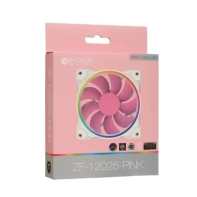 купить Вентилятор для корпуса ID-Cooling ZF-12025 Pink ARGB <120mm, 900~2000&plusmn;10%RPM, 4Pin PWM> в Алматы фото 3