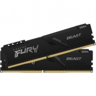 купить Модуль памяти Kingston Fury Beast KF426C16BBK2/64 DDR4 DIMM 64Gb KIT (2x32) 2666 MHz CL16 в Алматы фото 1