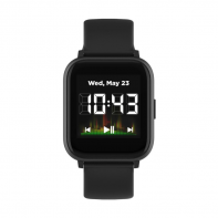 купить CANYON Smart watch, 1.4inches IPS full touch screen, with music player plastic body, IP68 waterproof, multi-sport mode, compatibility with iOS and android,, Host: 42.8*36.8*10.7mm, Strap: 22*250mm, 45g в Алматы фото 3