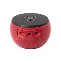 купить Колонки, Delux, DLS-Q12BR, Портативные, Bluetooth, AUX, Порт mini-USB, Поддержка *hands-free*, RMS 3W*2, Красный в Алматы фото 2