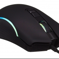 купить Мышь Oklick 708G MYSTERY черный оптическая (3200dpi) USB игровая (7but) в Алматы фото 1