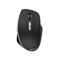 купить Canyon  2.4 GHz  Wireless mouse ,with 7 buttons, DPI 800/1200/1600, Battery: AAA*2pcs,Black,72*117*41mm, 0.075kg в Алматы фото 1