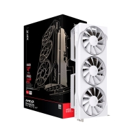 купить XFX Swift AMD Radeon RX 9070XT White Triple fan Gaming Edition with 16GB GDDR6 HDMI 3xDP, AMD RDNA 4 в Алматы фото 3