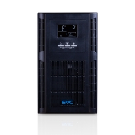 купить UPS SVC PT-2K-LCD, 2000VA, 1600W, 6x12V/7.5Ah, AVR 115-300 V, USB, RS-232, Black в Алматы фото 2