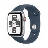 купить Apple Watch SE 2024 GPS 44mm Starlight Aluminium Case with Starlight Sport Band - M/L Model A2723 в Алматы фото 1