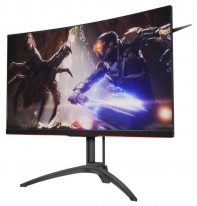 купить Профессиональнй Игровой Монитор с Изогнутым Экраном и Частотой 144 Герца 31,5* AOC AG322QC4 VA 2560x1440@144Hz 400cd/m2 3000:1 80M:1 4мс 2xHDMI, 2xDisplayPort, 2xUSB3.0,  Колонки  2x5W.                                                                  в Алматы фото 2