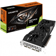 купить Видеокарта, Gigabyte, GTX1660 GAMING OC 6G (GV-N1660GAMING OC-6GD) 4719331304492, GDDR5, 192bit, HDMI, 3*DP, Windforce 3X Fan, Цветная коробка в Алматы фото 2