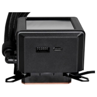купить Водяное охлаждение для CPU Lian Li GA II LCD 280 ARGB 2x120mm Black G89.GA2ALCD28B.00 в Алматы фото 2