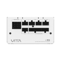 купить Блок питания FSP VITA-1000GM White, 1000W, 12cm, Modular, 80+ GOLD, Cybenetics GOLD, ATX3.1(PCIe5.1) в Алматы фото 3