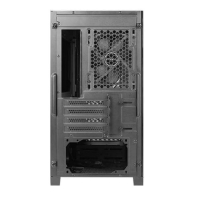 купить Компьютерный корпус Draco-10, Black, (w/o PSU), 1*120mm fan в Алматы фото 4