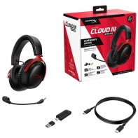 купить Гарнитура HyperX Cloud III Wireless - Gaming Headset (Red) 77Z46AA в Алматы фото 4