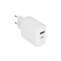 купить Зарядное устройство сетевое Olmio Type-C+USB PowerDelivery 3A белый в Алматы фото 1