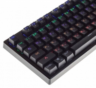 купить Клавиатура Oklick 940G VORTEX механическая черный USB for gamer LED в Алматы фото 3