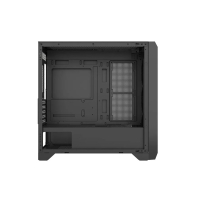 купить Компьютерный корпус Huntkey GX750S Predator, Без БП, 0.6mm, 2xUSB2.0, 1xUSB3.0, HDAudio, mATX, Black в Алматы фото 2