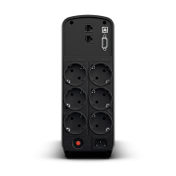 купить Line-Interactive ИБП, CyberPower CP1500EPFCLCD, выходная мощность 1500VA/900W, Чистая синусоида, LCD, AVR, RJ11/RJ45, USB, 6 выходных разъемов типа Schuko CEE 7/4, 2 порта USB для зарядки, PowerPanel&reg; Personal Edition                                  в Алматы фото 3