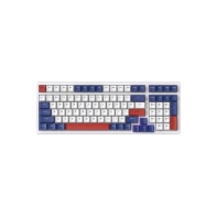 купить KeyBoard USB, Attack Shark X98Pro, Linear Blueberry switch, 99 keys, 2,4/BT/cable, LEDscreen. white в Алматы фото 1