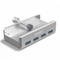 купить USB Хаб ORICO MH4PU-SV-BP<USB3.0 Type-A, 4xUSB, 100cm, 89*46*23mm> в Алматы фото 1