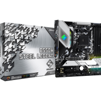 купить Материнская плата ASRock B550M STEEL LEGEND AM4 4xDDR4 6xSATA3 2xM.2 HDMI DP mATX в Алматы фото 1