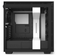 купить Корпус NZXT H710i CA-H710i-W1 Mid Tower Black/White Chassis with Smart Device 2, 3x120, 1x140mm Aer F Case Fans, 2x LED Strips and Vertical GPU Mount в Алматы фото 3
