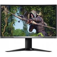 купить Монитор Lenovo Y27f-10 27** 65BFGAC1EU 16:9 1920х1080(FHD) VA, nonGLARE, 144Hz, 300cd/m2, H178&deg;/V178&deg;, 3000:1, 16.7M, 4ms, HDMI, DP, USB-Hub, Height adj, Tilt, Curved, 3Y, Black в Алматы фото 1