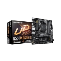 купить Материнская плата GIGABYTE B550M DS3H R2, AM4, 4xDDR4, PCIe4.0, DP+HDMI, 2xM.2, GLAN, mATX в Алматы фото 3