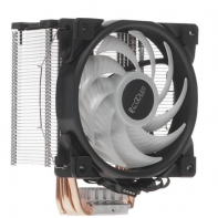 купить Кулер для процессора PCcooler GI-D56V HALO RGB, 4-пин, 20XX/115X/1366/AM4-FM2, 8-29.1дБ, 1000-2000 об/мин, Al+тепл.трубки, 160W в Алматы фото 1